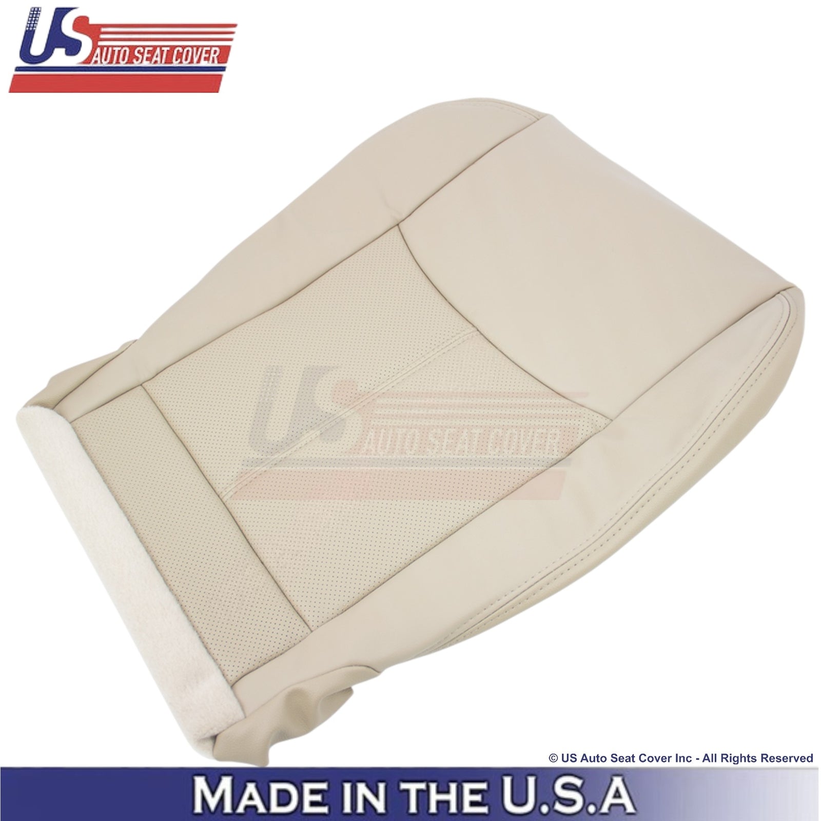 2013-2020 For Nissan Pathfinder Leather Front Replacement Seat Covers Almond